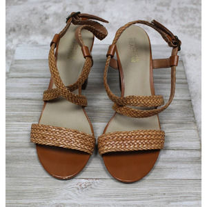 Kenneth Cole Reaction Woven Strap Sandals Size 8